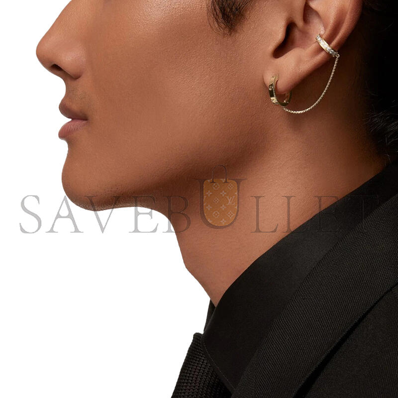 Ca*t1er love single earrings, multiwear, half-paved n8515243